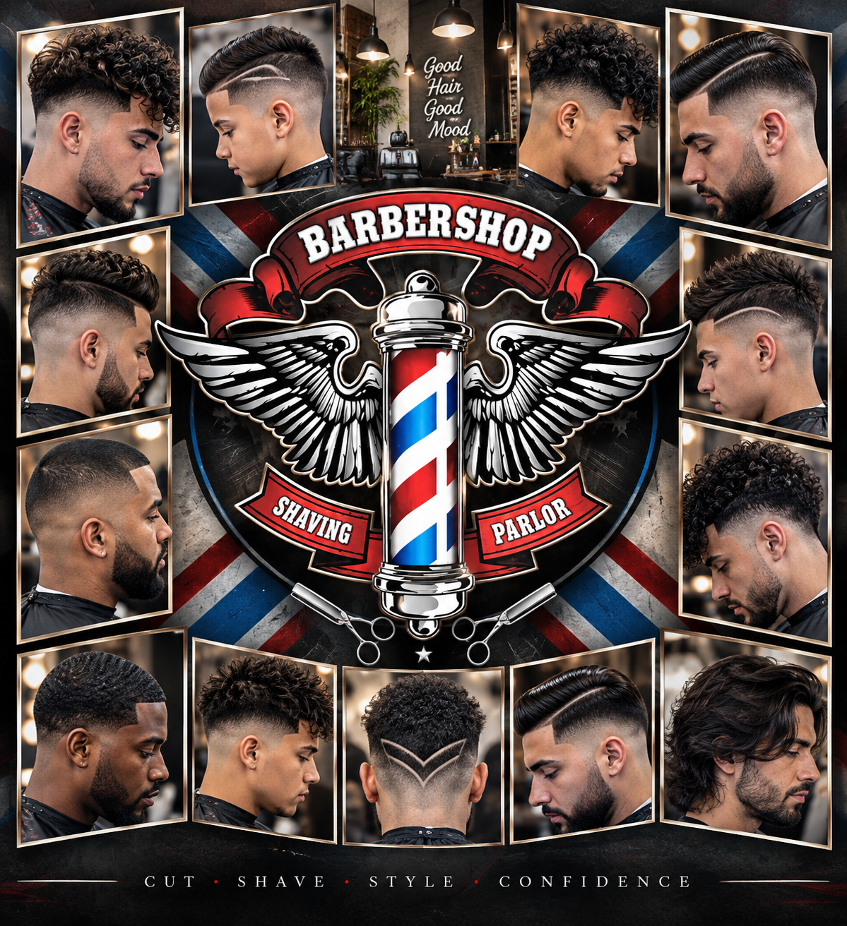 Babylon's Barber & Lady Style logo