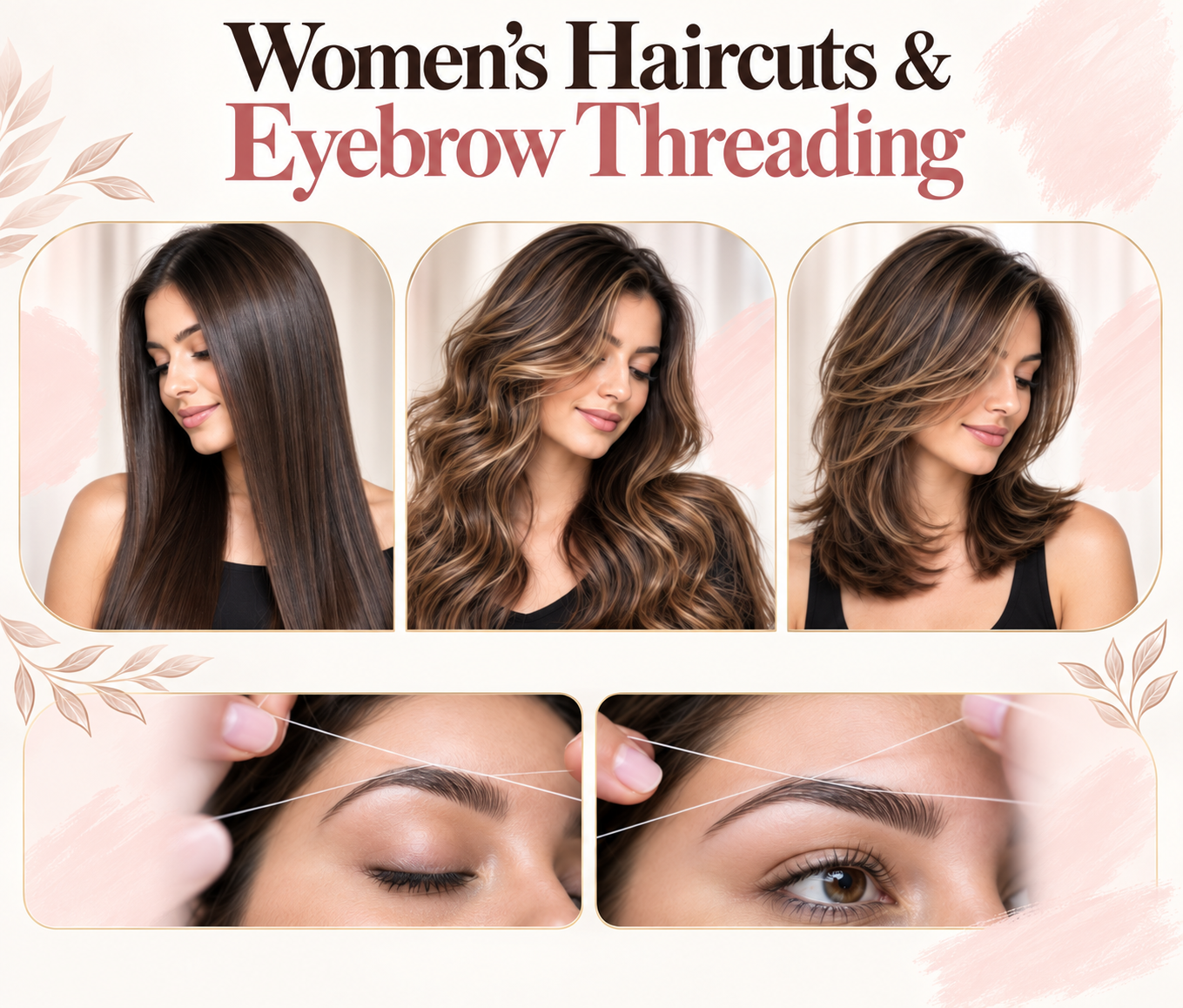 Women's haircuts and styling